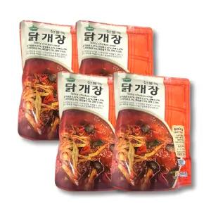가마솥 얼큰 닭개장 600gx4팩