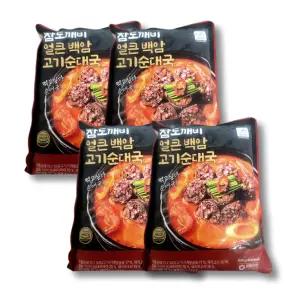 참도깨비 백암순대국 640g 얼큰한맛 4봉