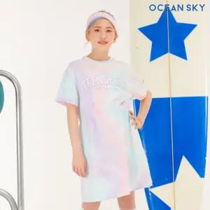 [오션스카이] 여아 타이다이 트임 원피스-CBJG6159D0T