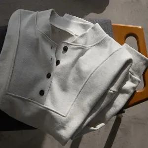 (안나앤플러스) 페일로 버튼 맨투맨[티셔츠EDK65] 빅사이즈