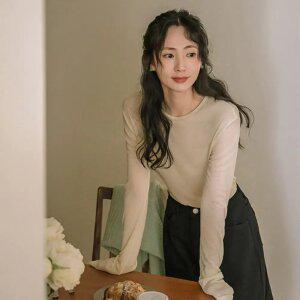 소프트 울텐셀 여리핏 티셔츠