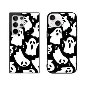 최신 귀여운 갤럭시 아이폰 케이스 유령 친구들 TPU / 핸드폰케이스 S25 S24 S23 S22