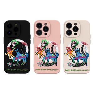 최신 귀여운 갤럭시 아이폰 케이스 우주인 패브릭 맥세이프 / 핸드폰케이스 S25 엣지