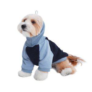 꼬뜨 퍼지 스누드 크림 아이보리 맨투맨 겨울 옷 애견