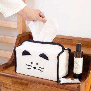 로마네 브런치브라더 키티 고양이 티슈 케이스 / 귀여운 각티슈 휴지케이스 인테리어