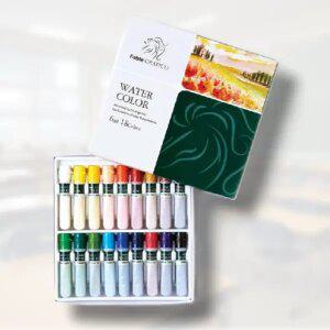 파블 그라피코 6ml 수채 물감 18색/24색 세트 미술 그림 그리기 학용품 준비물