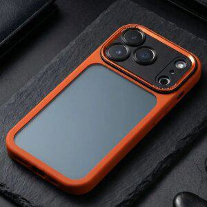 최신 귀여운 아이폰 케이스 테두리 컬러 카메라 보호 / 핸드폰케이스 아이폰17 16 15