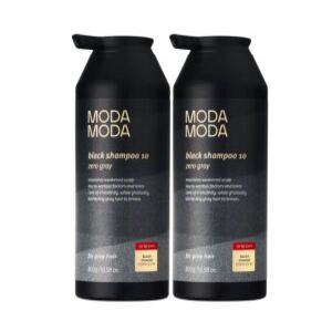 NEW 모다모다 3세대 제로그레이 블랙 10 새치케어 샴푸 모음전 300g x 2통