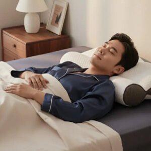 일자목 거북목 경추코어 지지 바른수면 숙면 베개 유동형 일체 인체공학 설계 초극세사