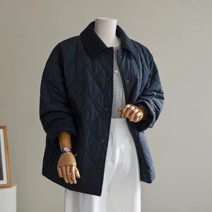 (안나앤모드) quilting 코듀로이 누빔 패딩 자켓[패딩ECN42]