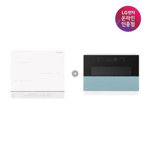 LG 오브제컬렉션 전기레인지 빌트인 BEI3QKHLOE + 광파오븐 MLJ32MWSO