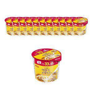 켈로그 아몬드 푸레이크 컵시리얼, 40g, 12개