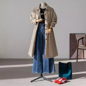 (안나앤플러스) A. 세빈 스트링 트렌치 코트[코트D1203R02] 빅사이즈