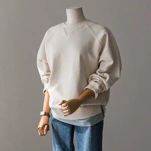 (안나앤플러스) 델리 언발 레글런 맨투맨[티셔츠BSW57] 빅사이즈