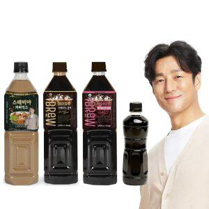 맥널티 대용량 아메리카노 스테비아 믹스/블랙 커피/헤이즐넛 1L