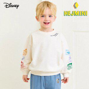 [헤이미니] [디즈니]도날드 덕 스탬프포인트맨투맨티셔츠