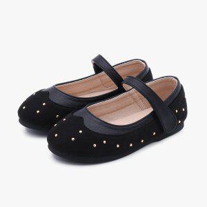 [키펀트] 골드 도트 여아 구두