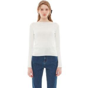 [BEIGE]보트넥 니트 풀오버 PP7KL261