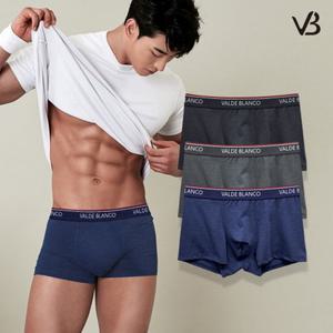 발데블랑코 부드러운 멜란지 코튼 남성 드로즈 사각 팬티