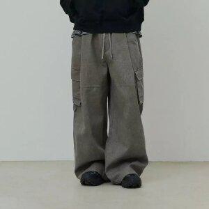 [데시레드] [택가 119,000원] 카고 절개 팬츠-FASK2201B09