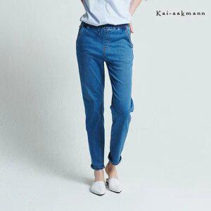 [택가 74000원][카이아크만]여) 밴딩 저온스 데님 팬츠(HIPEDDT512P)