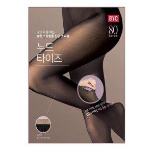 BYC 살색 80D 누드 타이즈