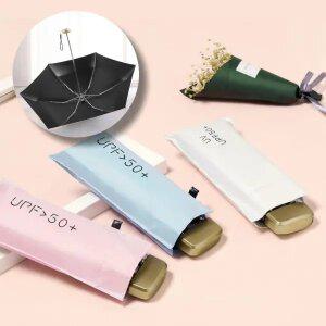 포켓 UV차단 초경량 양산 5단 휴대용 자외선차단 미니 소형 암막 튼튼한 우산