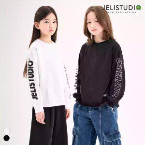 슬리브레터링긴팔티셔츠