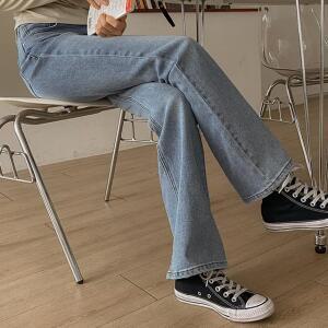 [시크릿라벨] 탄탄스판세미부츠컷데님팬츠