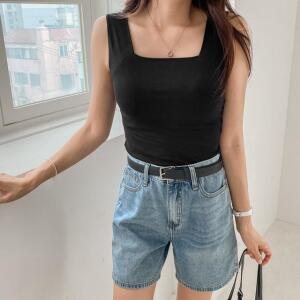 [시크릿라벨] [부들촉촉/부유방커버] 슬림핏 나시티