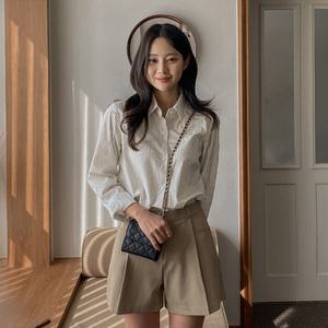 [봄신상/기본템] 코튼 스트라이프 셔츠