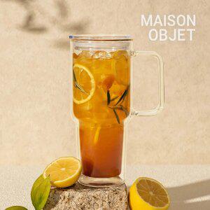 몬즈 내열유리 더블월 이중 텀블러 750ml