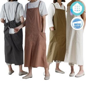 픽온해 폰토 캐미솔 롱 방수 자수 이니셜 앞치마 에이프런 백지영 플레어 해방타운