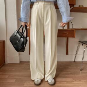 [시크릿라벨] [2단기장/스판굿] 인밴딩 와이드 슬랙스