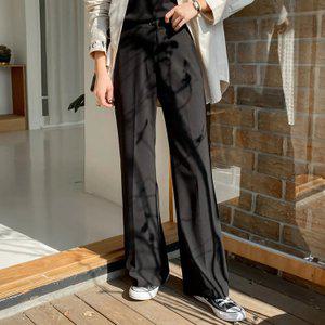 [시크릿라벨] 텐션스판슬림부츠컷밴딩롱슬랙스