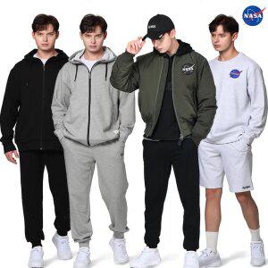 [NASA 나사] 트레이닝복세트/면바지/조거팬츠/맨투맨/후드집업/자켓/아우터/항공점퍼/
