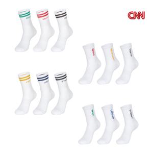 [3PACK]CNN 시티컬렉션 양말/키즈양말 5족 기획전