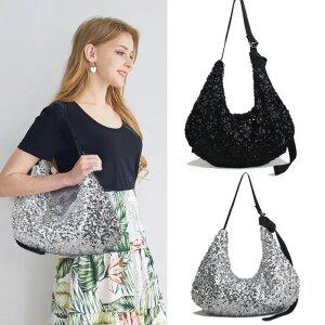 시즌오프/ 라엘라베어 코리아. 비첼 스팽글 숄더백. RA25-061/미세스크래치