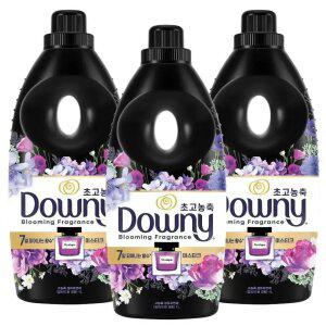 다우니 초고농축 섬유유연제 미스티크 본품 1L 3개