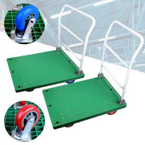 국산 운반용 핸드 카트 손수레 끌차 구르마 접이식 무소음 P 대차 특대