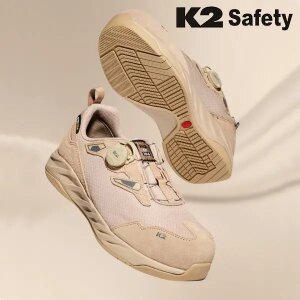 K2 Safety LT-106 4인치 메쉬 안전화 발편한 현장작업용 미끄럼방지 보아 남녀공용