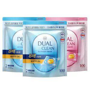 [300개]CLA 클라 듀얼클린 국내생산 고농축 2in1 캡슐세제 (클린코튼/프리지아)