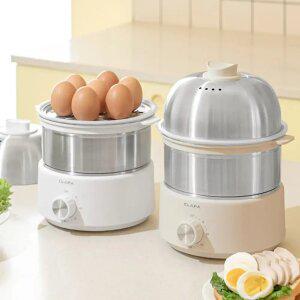 [내일도착] 26년형 클래파 올스텐 2단 계란찜기 호빵찜기 타이머기능 에그쿠커