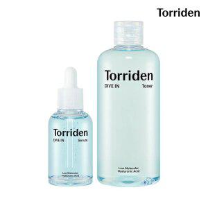 [SET] 토리든 다이브인 저분자 히알루론산 세럼 50ml+토너 300ml