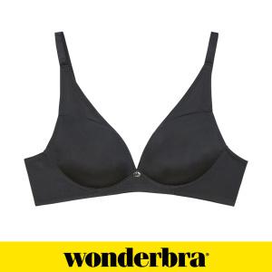 [Wonderbra]원더브라  V넥 노와이어 브라 블랙 WBWBR4N32T