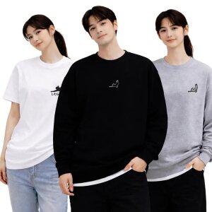 언테임드 데일리 오버핏 맨투맨