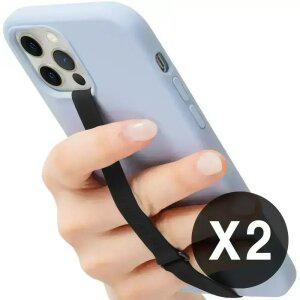 [1+1 신지루프 클립 핑거 스트랩 ] 핸드폰 밴드 그립 홀더 아이폰 갤럭시 실리콘 탈부