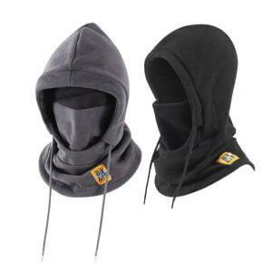 J2K 후드 넥워머 남녀공용 모자 목도리 마스크 기모 방한