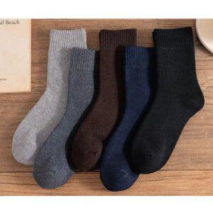 J2K 기모양말 중목 남성 겨울 방한 한파 10켤레 5색