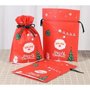 J2K 부직포 쇼핑백 크리스마스 선물포장 가방 산타가방 소품